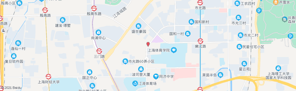上海国和路民府路_公交站地图_上海公交_妙搜公交查询2024