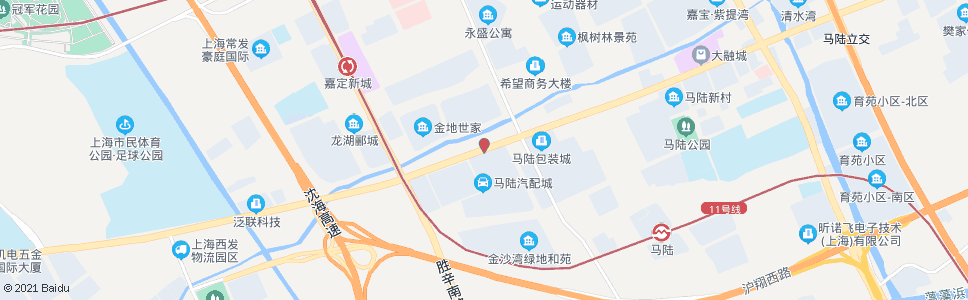 上海永盛路宝安公路_公交站地图_上海公交_妙搜公交查询2024