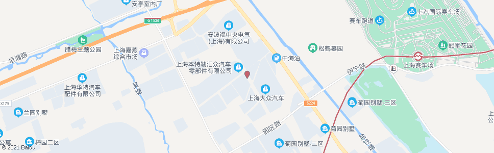 上海园汽路园福路_公交站地图_上海公交_妙搜公交查询2024
