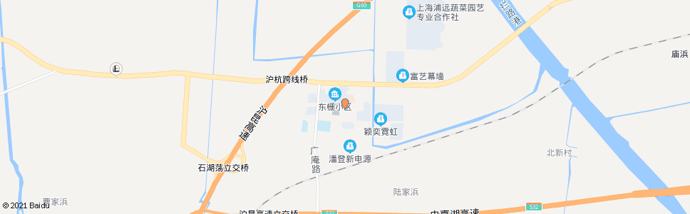 上海石湖荡_公交站地图_上海公交_妙搜公交查询2024