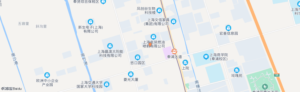上海程普路肖南路_公交站地图_上海公交_妙搜公交查询2024