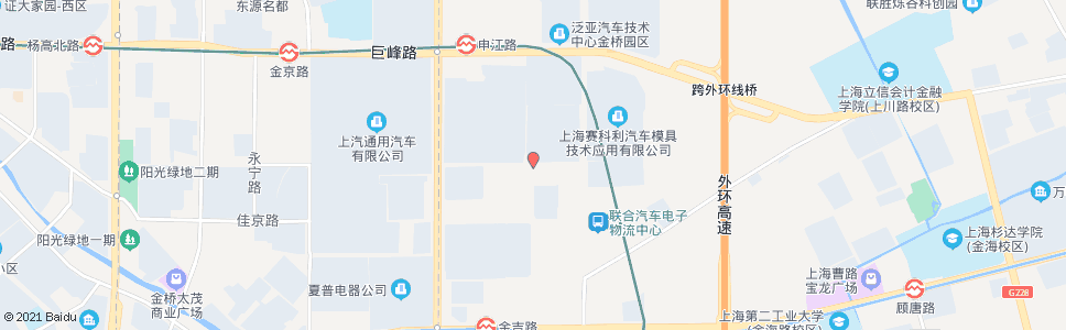 上海陇桥路金吉路_公交站地图_上海公交_妙搜公交查询2024