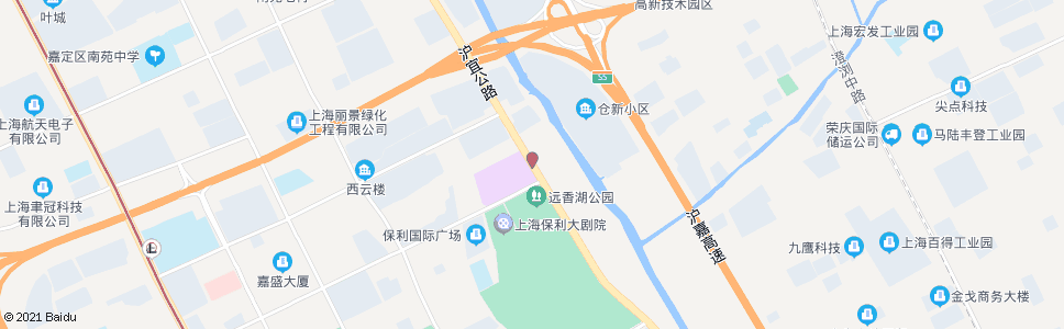 上海沪宜公路白银路_公交站地图_上海公交_妙搜公交查询2024