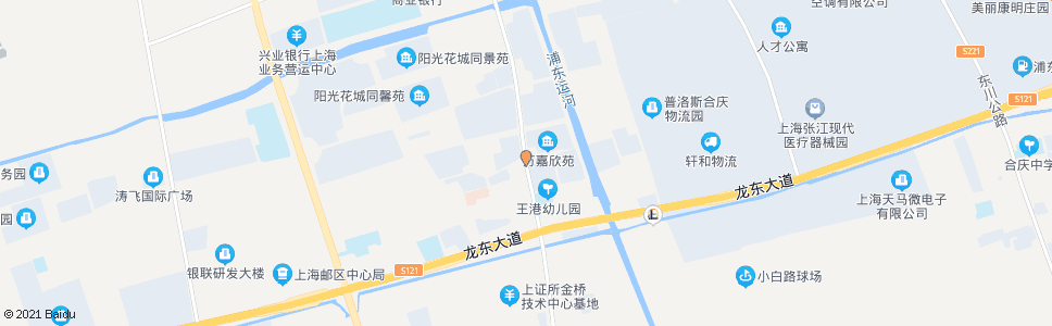 上海龙东大道川沙路_公交站地图_上海公交_妙搜公交查询2024