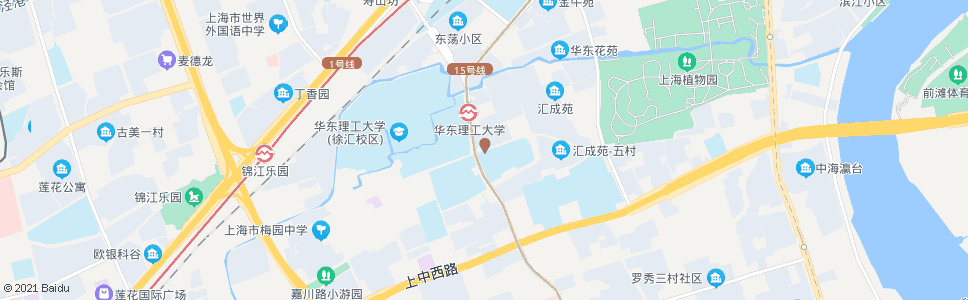 上海百色路老沪闵路_公交站地图_上海公交_妙搜公交查询2024