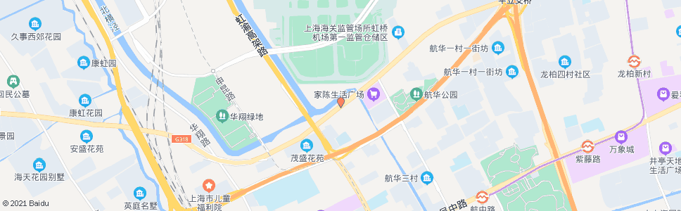 上海环西一大道沪青平公路_公交站地图_上海公交_妙搜公交查询2024
