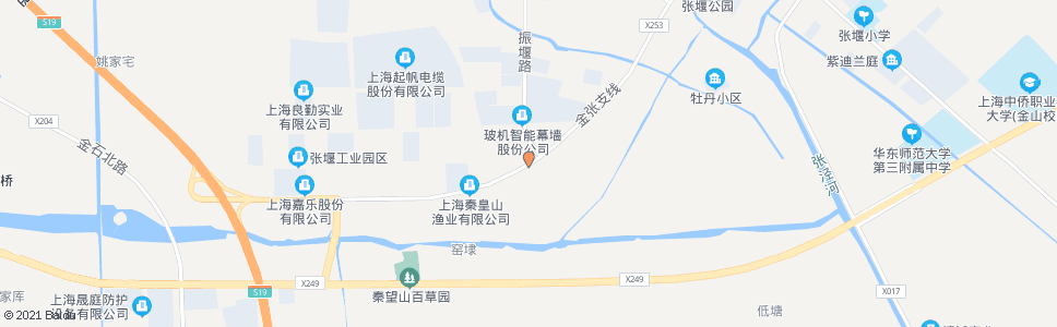 上海振辉路_公交站地图_上海公交_妙搜公交查询2024