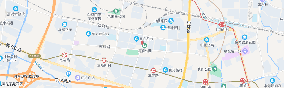 上海万镇路桃浦路_公交站地图_上海公交_妙搜公交查询2024