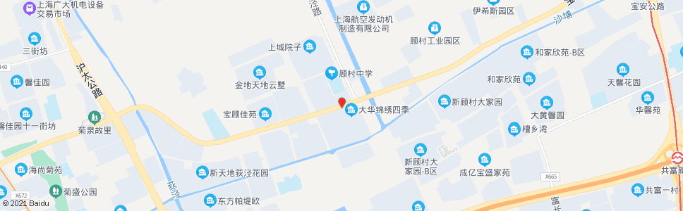 上海宝安公路潘泾路_公交站地图_上海公交_妙搜公交查询2024