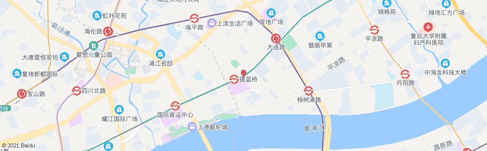 上海海门路长阳路_公交站地图_上海公交_妙搜公交查询2024