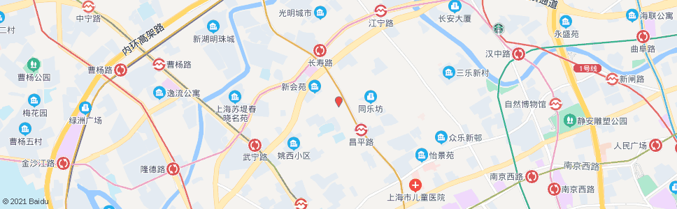 上海余姚路胶州路_公交站地图_上海公交_妙搜公交查询2024