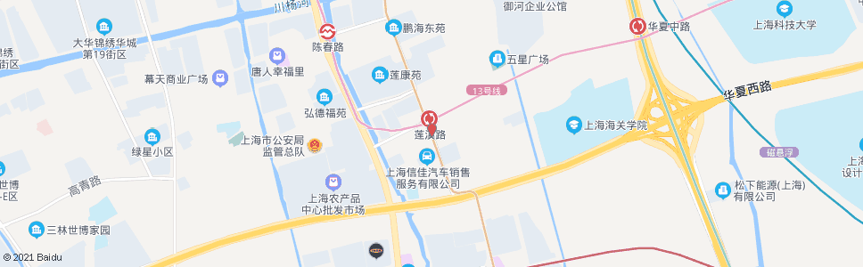 上海莲溪路绿科路_公交站地图_上海公交_妙搜公交查询2024