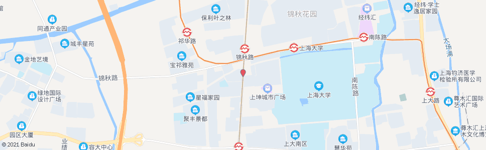 上海祁连二村_公交站地图_上海公交_妙搜公交查询2024