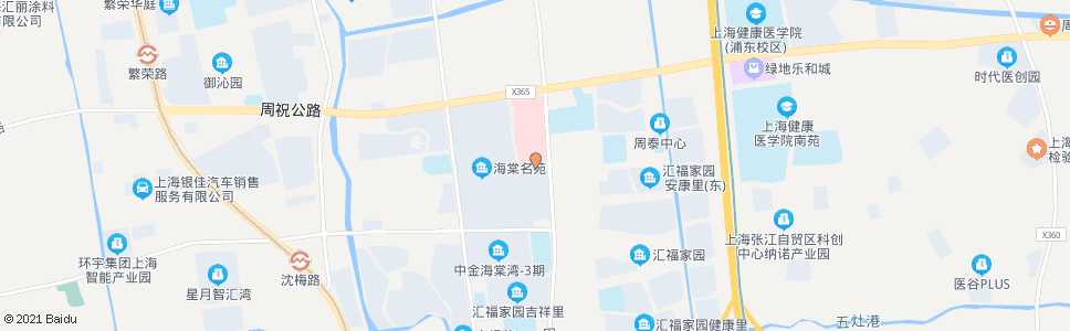 上海瑞建路周园路_公交站地图_上海公交_妙搜公交查询2024