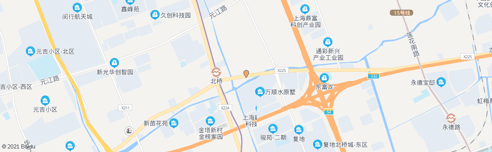 上海放鹤路北吴路(招呼站)_公交站地图_上海公交_妙搜公交查询2024