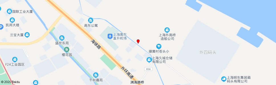 上海高东二路_公交站地图_上海公交_妙搜公交查询2024