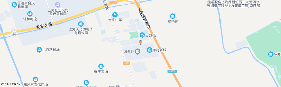 上海环庆中路庆利路_公交站地图_上海公交_妙搜公交查询2024