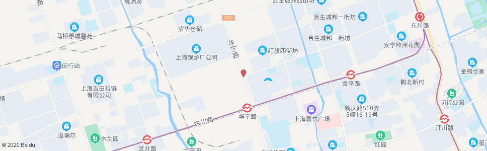 上海景谷路华宁路_公交站地图_上海公交_妙搜公交查询2024