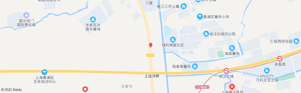 上海嘉松中路白马塘_公交站地图_上海公交_妙搜公交查询2024