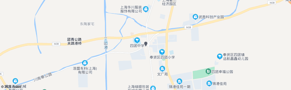 上海四团加油站(招呼站)_公交站地图_上海公交_妙搜公交查询2024