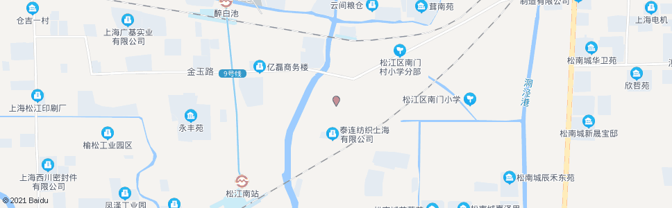 上海松金公路联络路_公交站地图_上海公交_妙搜公交查询2024