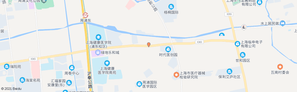 上海周祝公路琥珀路_公交站地图_上海公交_妙搜公交查询2024