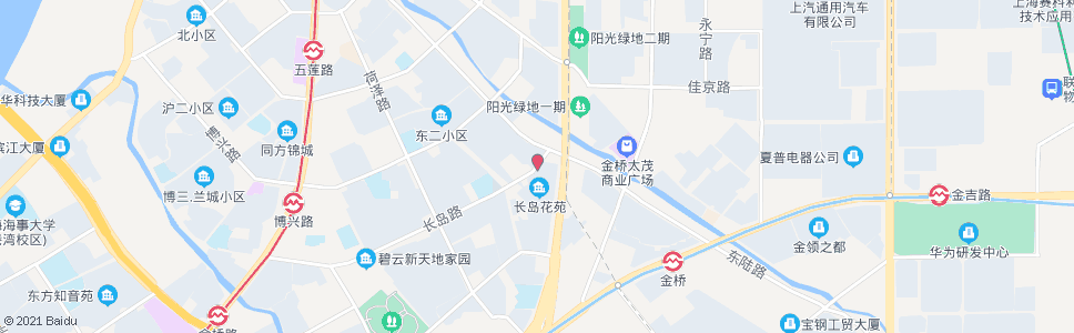 上海长岛路东陆路_公交站地图_上海公交_妙搜公交查询2024