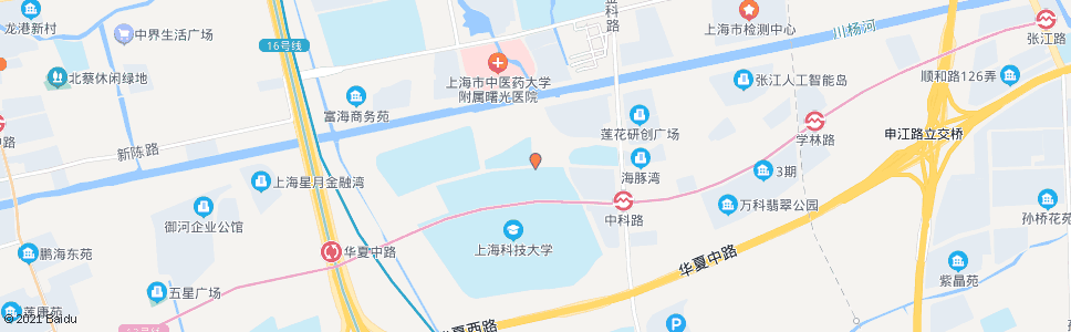 上海海科路科苑路_公交站地图_上海公交_妙搜公交查询2024