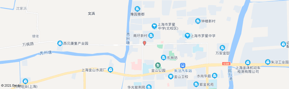 上海万安桥_公交站地图_上海公交_妙搜公交查询2024