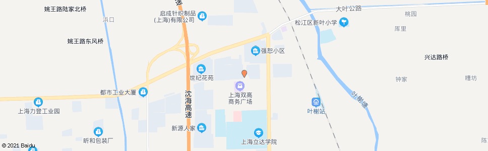 上海求仁路叶政路_公交站地图_上海公交_妙搜公交查询2024