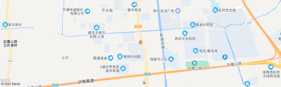 上海长浜(招呼站)_公交站地图_上海公交_妙搜公交查询2024