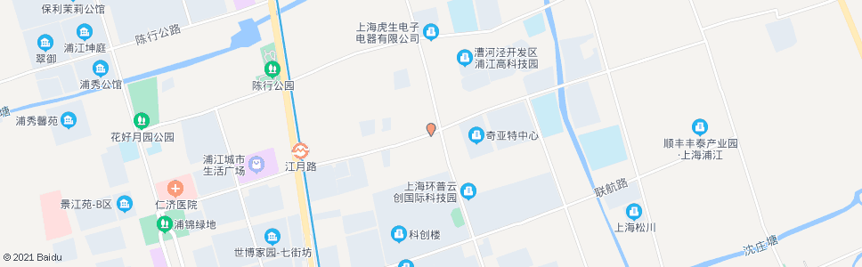 上海江月路三鲁路_公交站地图_上海公交_妙搜公交查询2024