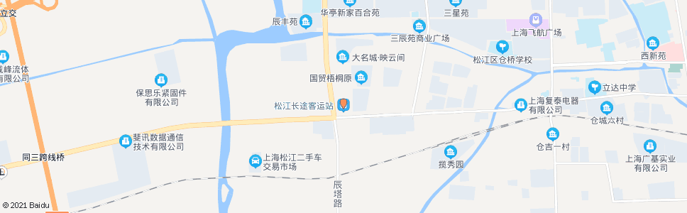 上海松江客运中心_公交站地图_上海公交_妙搜公交查询2024
