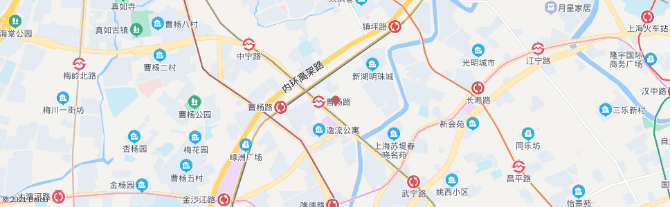 上海武宁新村_公交站地图_上海公交_妙搜公交查询2024