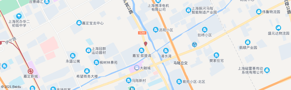 上海马陆镇_公交站地图_上海公交_妙搜公交查询2024