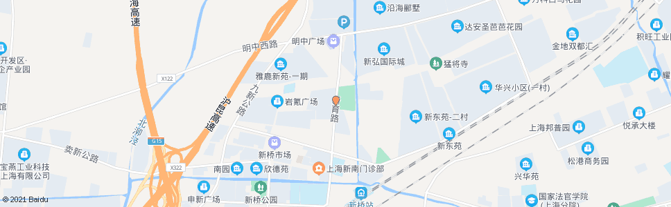 上海新育路_公交站地图_上海公交_妙搜公交查询2024