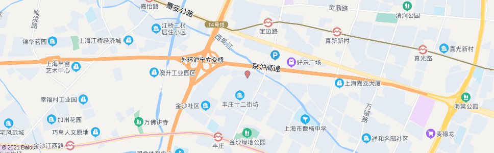 上海丰庄北路新郁路_公交站地图_上海公交_妙搜公交查询2024
