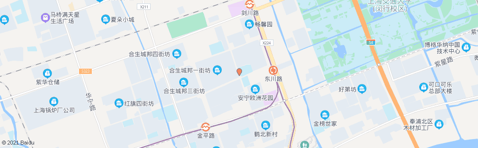 上海景谷路安宁路_公交站地图_上海公交_妙搜公交查询2024