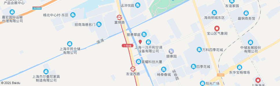 上海月城路老杨泰路_公交站地图_上海公交_妙搜公交查询2024