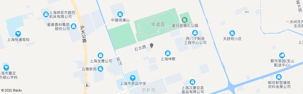 上海抚远路石太路_公交站地图_上海公交_妙搜公交查询2024