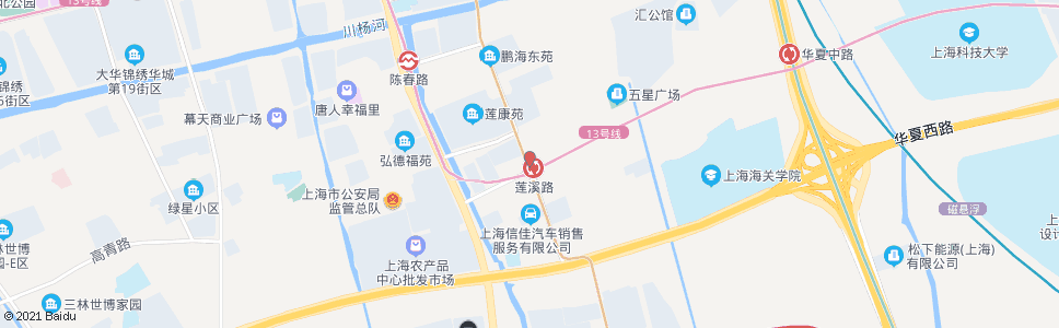 上海练西路莲湖路_公交站地图_上海公交_妙搜公交查询2024