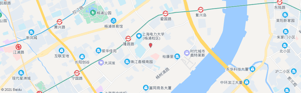 上海平凉路贵阳路_公交站地图_上海公交_妙搜公交查询2024