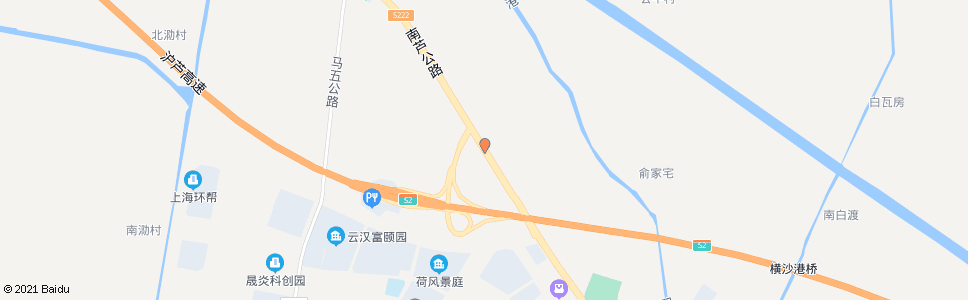 上海南芦公路S2_公交站地图_上海公交_妙搜公交查询2024