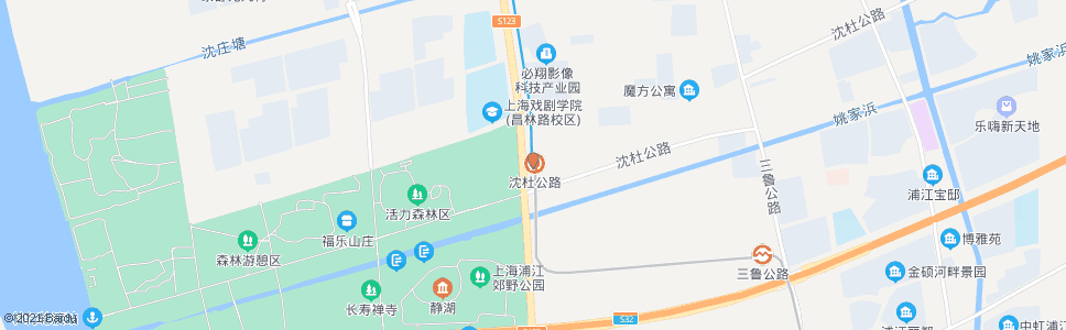 上海沈杜公路张行路_公交站地图_上海公交_妙搜公交查询2024