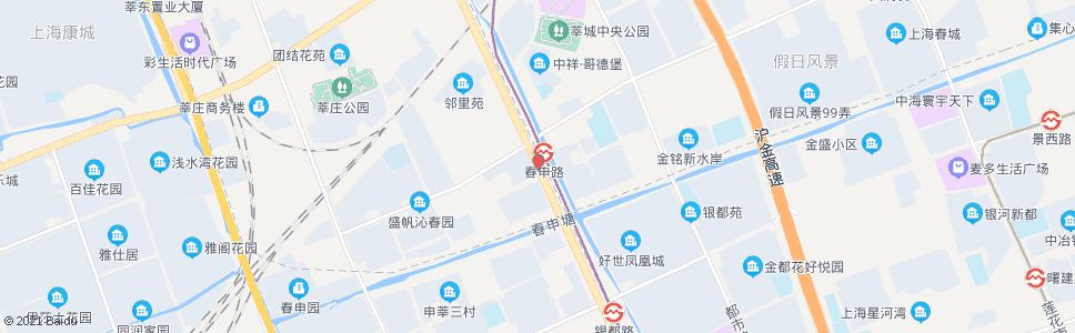 上海沪闵路春申路_公交站地图_上海公交_妙搜公交查询2024