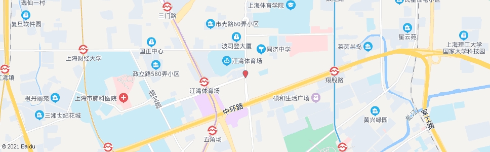 上海国和路政通路_公交站地图_上海公交_妙搜公交查询2024