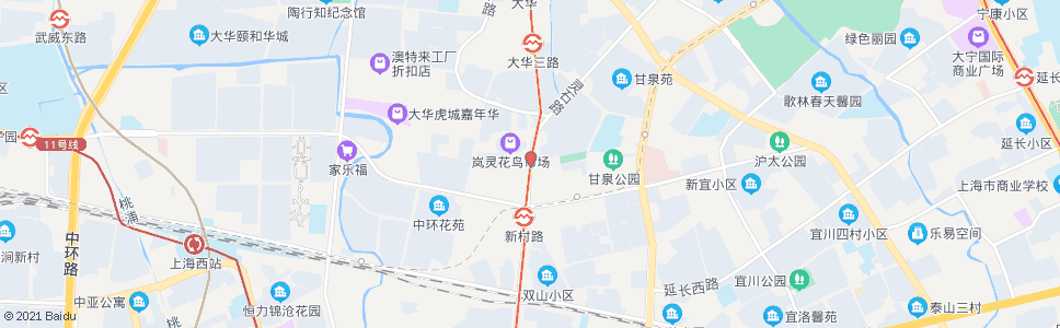 上海新村路灵石路_公交站地图_上海公交_妙搜公交查询2024