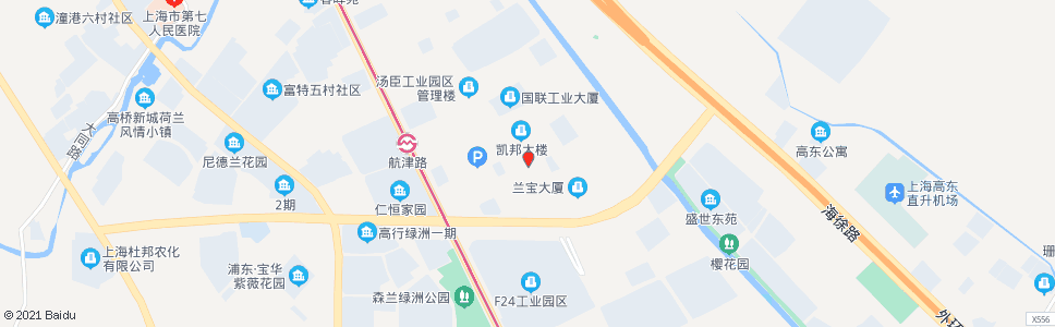 上海富特北路泰谷路_公交站地图_上海公交_妙搜公交查询2024