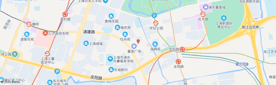 上海樱花路浦建路_公交站地图_上海公交_妙搜公交查询2024