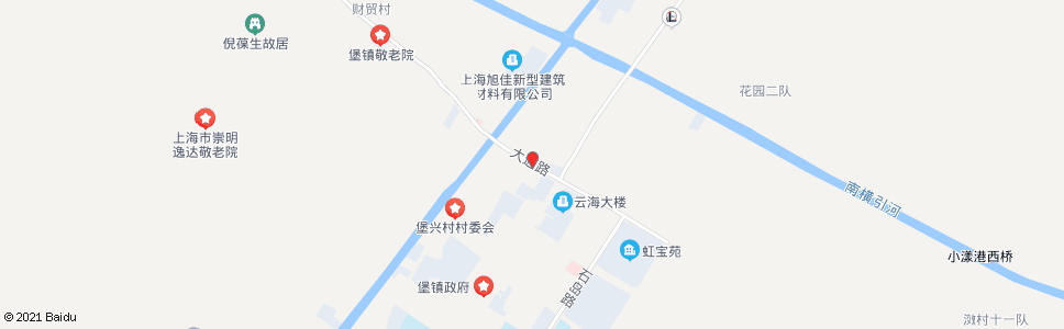 上海大通路堡港路_公交站地图_上海公交_妙搜公交查询2024